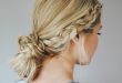 Picture Of casual diy double dutch braid bun hairstyle 1