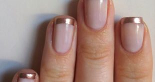 17 Ways To Spice Up Your Casual French Manicure - Styleoholic