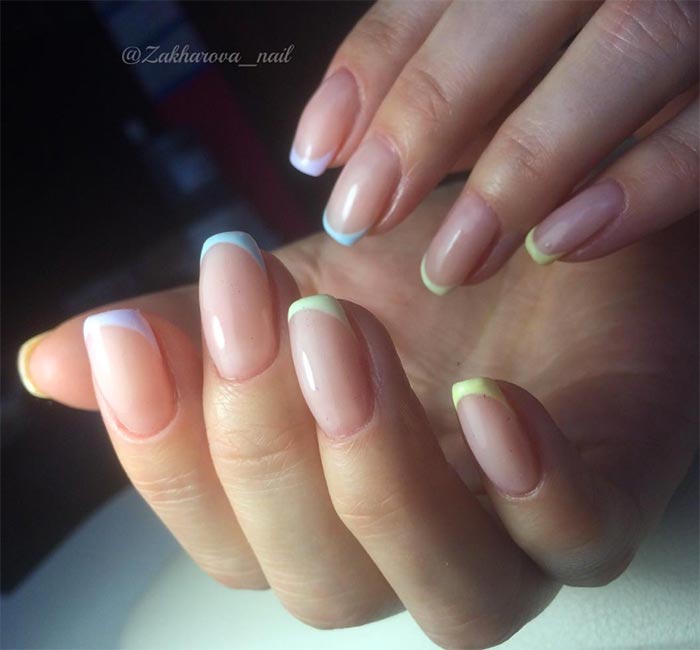 15 Cool French Manicure Ideas To Wear Now | Fashionisers©