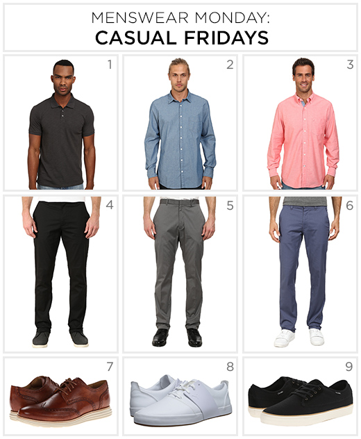 Menswear Monday: What to Wear on Casual Fridays | Zappos.com Blog