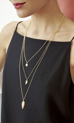 how to wear tiered necklace - Google Search | My Style | Jewelry