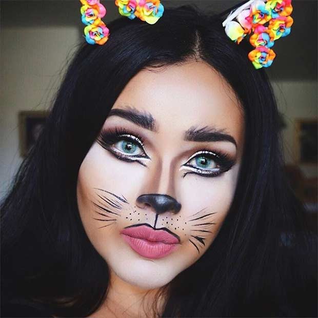 23 Pretty and Easy Halloween Makeup Looks | StayGlam
