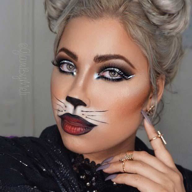 11 Black Cat Makeup Ideas for Halloween u2013 CherryCherryBeauty