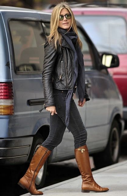Picture Of stylish celebrities looks with boots 7