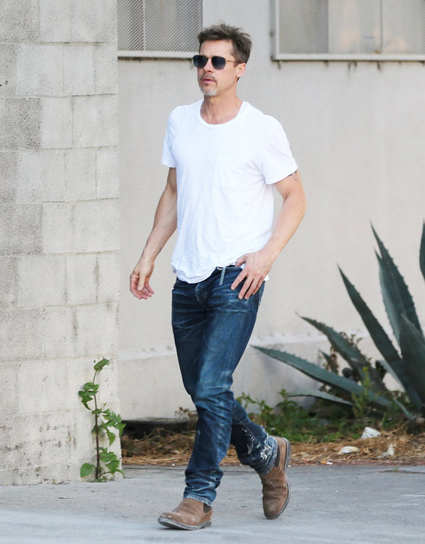 Now You Can Walk In Brad Pitts Shoes, Literally | Celebrity Style Guide