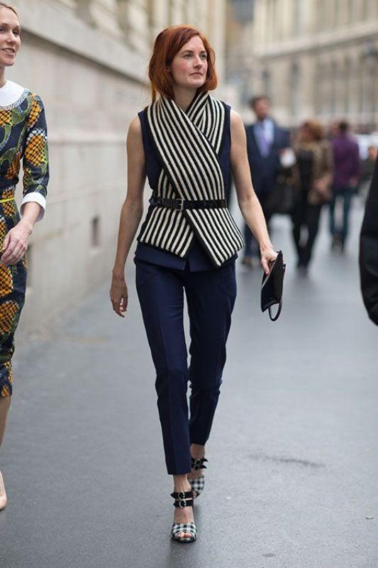 Picture Of chic belted scarf trend to try this fall and winter 10