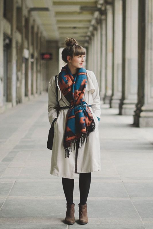Picture Of chic belted scarf trend to try this fall and winter 2