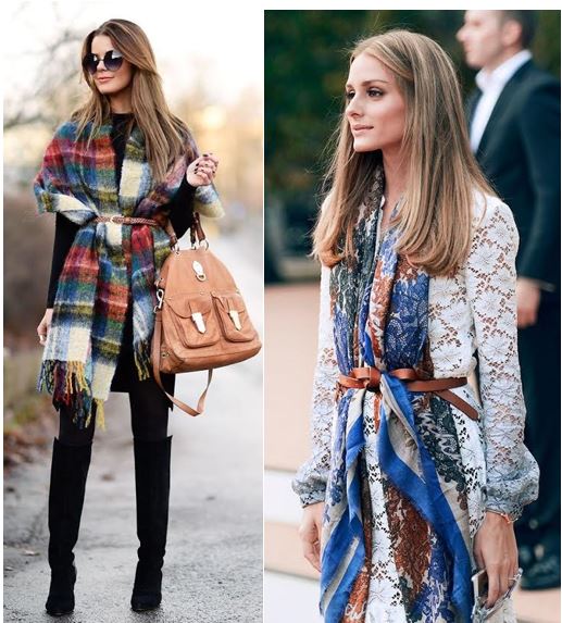 How to rock the scarf - Posh & Spicy