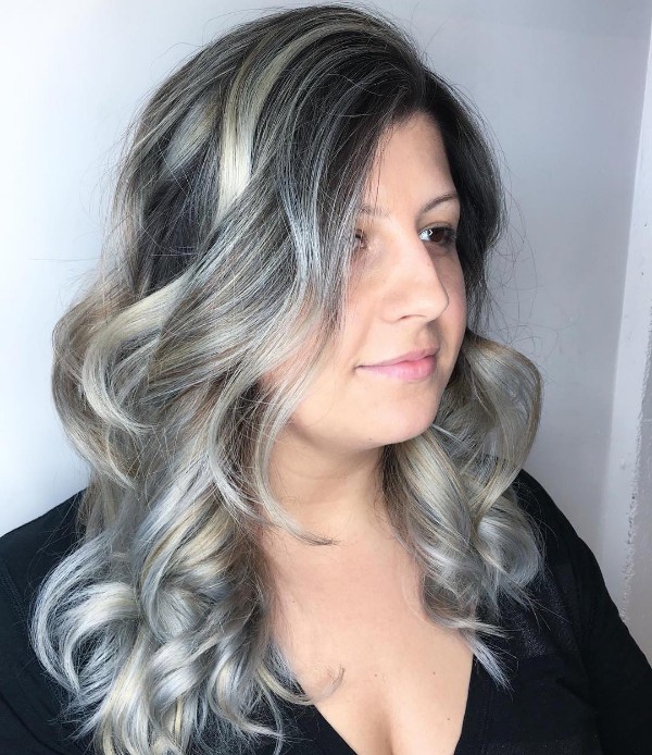 25 Cool Black And Grey Hair Color Ideas Trendy Now [January, 2019]