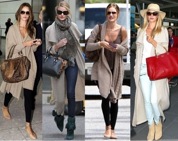 Style Cue to Steal from Rosie Huntington-Whiteley: Cozy + Chic Long