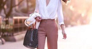 27 Super Chic Office-Friendly Looks For This Summer | Work Outfits