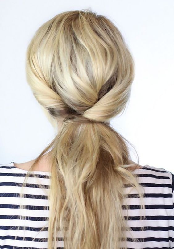 10 #LazyGirl Hairstyles for Chic Vacation Hair via Brit + Co. | Hair