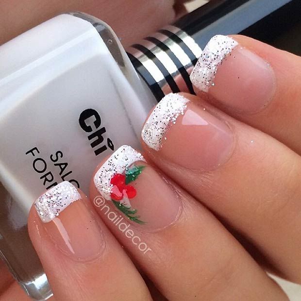 51 Christmas Nail Art Designs & Ideas for 2018 | StayGlam Beauty