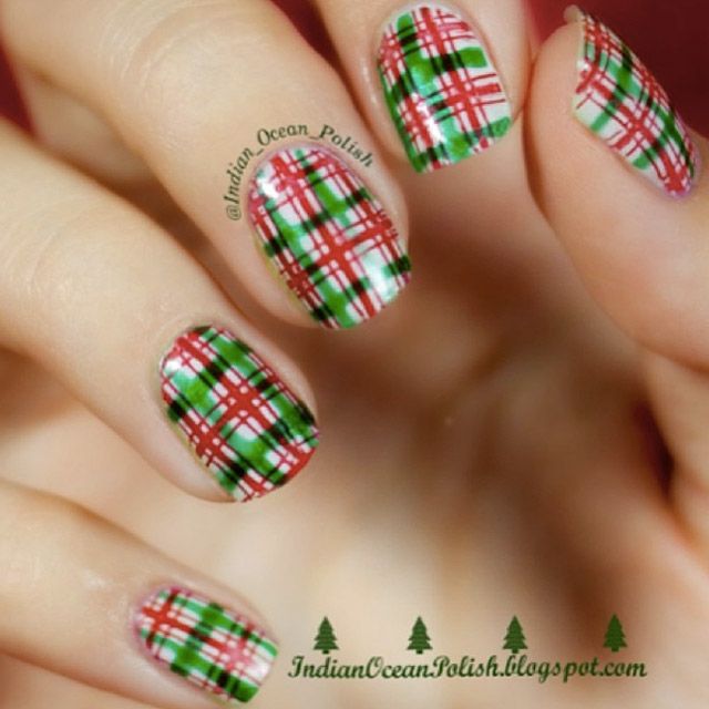 25 Best Christmas Nail Designs | Nails~Mani/Pedi | Pinterest