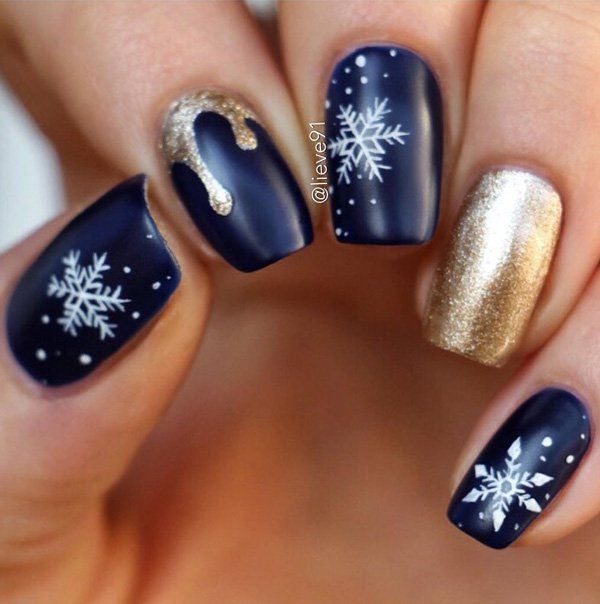 55 Joyful Christmas Nails Ideas | !♥ Nail Designs Gallery