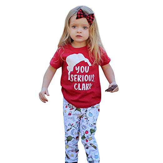 Amazon.com: SUNBIBE?Baby Outfits, Toddler Kid Girls Letter You