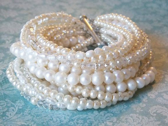 Bridal Statement Jewelry // Necklaces, Bracelets, Earrings, Rings