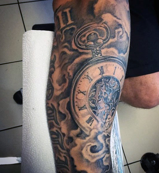 80 Clock Tattoo Designs For Men - Timeless Ink Ideas