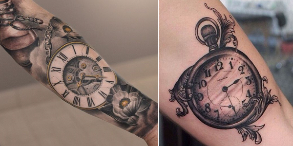 Mytattooland.com: Clock Tattoo Designs