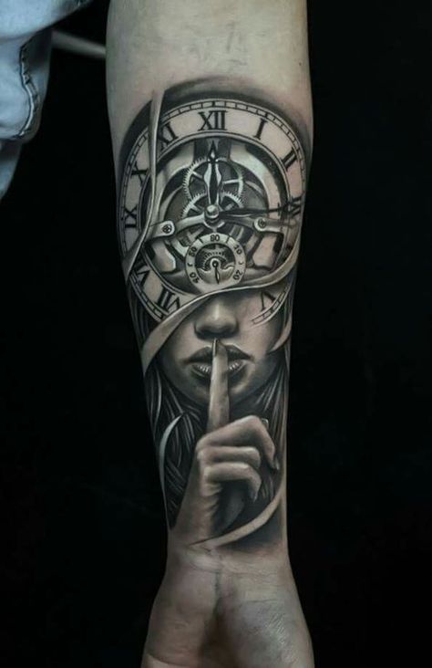 22 Attractive Clock Tattoo Designs & Meanings | tattoos | Tattoos