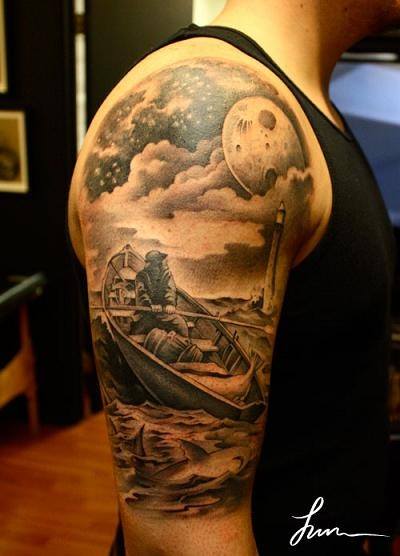 Cloud Tattoos for Men - Ideas and Designs for Guys