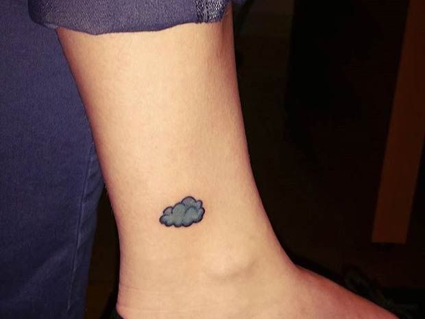 23 Cute Cloud Tattoo Designs and Ideas | Miscellaneous | Pinterest
