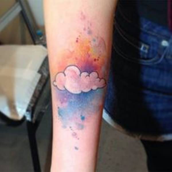 40 Cloud Tattoos: Both Heavenly & Earthly