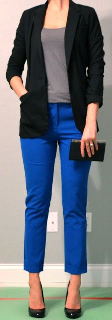 105 Best Cobalt Blue Pants outfits images | Cobalt blue pants, Woman