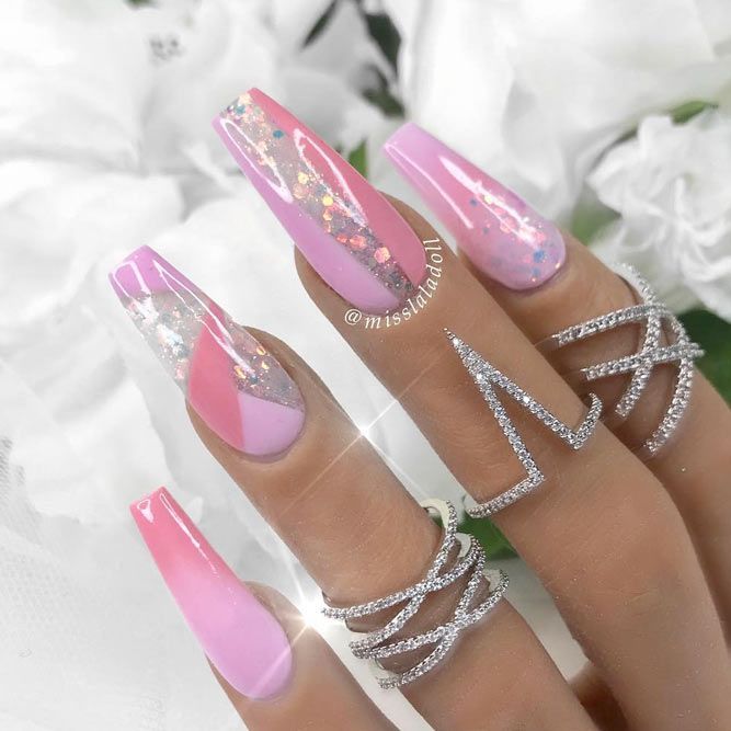 30 Coffin Nail Designs You'll Want To Wear Right Now | Coffin Nails