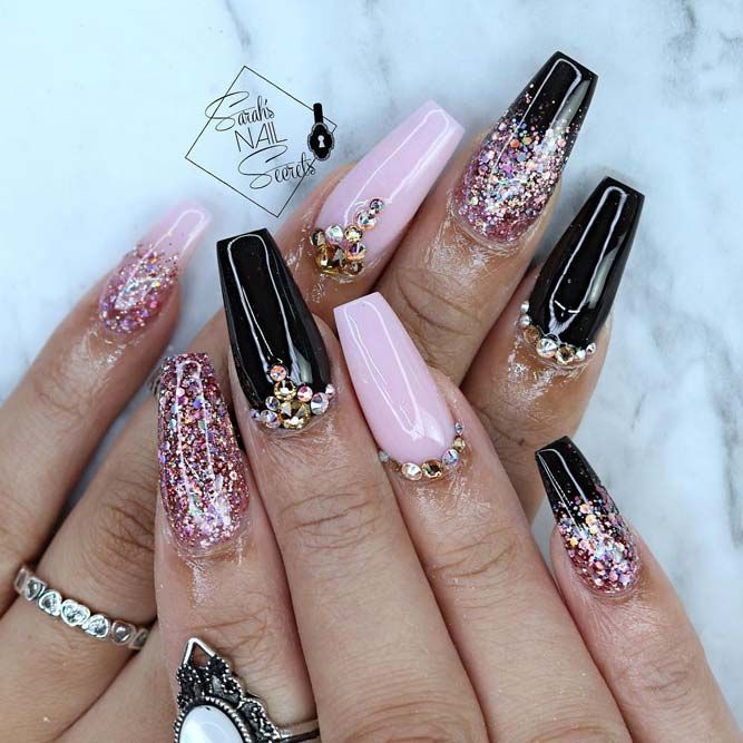 30 Coffin Nail Designs You'll Want To Wear Right Now | Coffin Nails