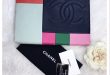 CHANEL Bags | Colorblock Leather Clutch | Poshmark