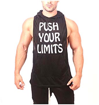 Comfy-Men Sleeveless Letters Printed Casual Leisure A-Shirt Tank Top