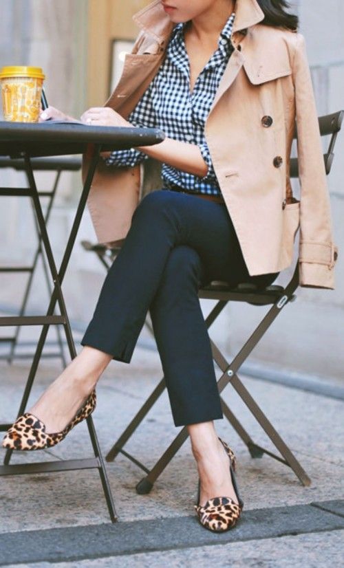 23 Stylish And Comfy Work Outfits With Flats Styleoholic