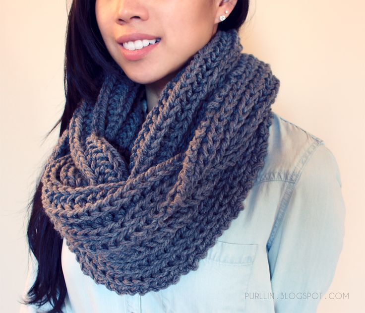 Amazing infinity scarf knitting patterns - Crochet and Knitting