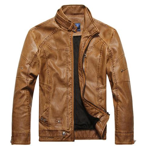 Elegant Biker Hip Hop Cool Leather Jacket for unisex - wanahavit