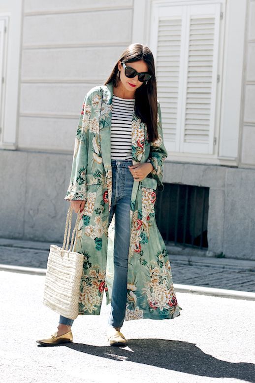 A Casual Cool Take on the Kimono Jacket Trend (Le Fashion) | Kimono