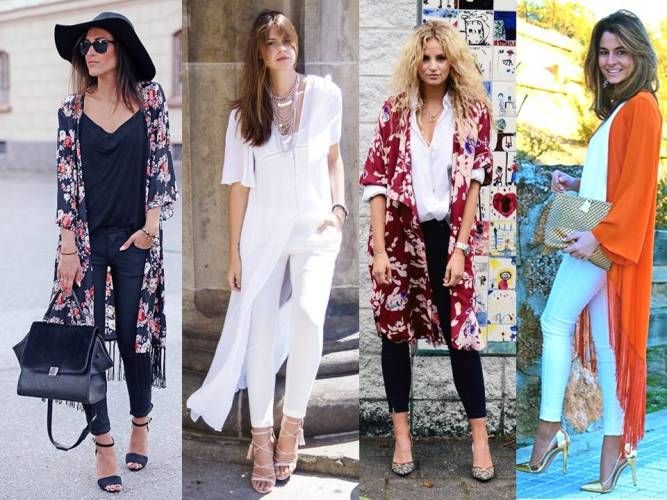 kimono street style looks | Beauty ♡ Fashion | Kimono, Kimono
