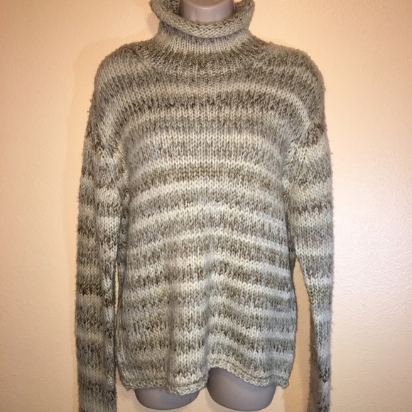 Columbia Sweaters | L Soft Cozy Chunky Knit Sweater Wool Blnd | Poshmark