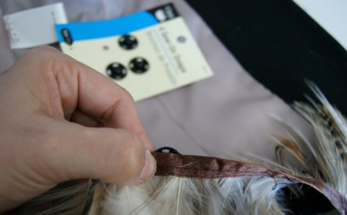 Creative DIY Removable Feather Trim Jacket - Styleoholic