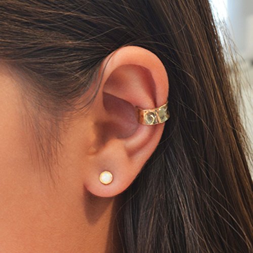 Amazon.com: Gold Ear cuff earring for non pierced ears gold filled