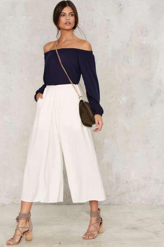 Hanover Linen Culottes | Thanks, It's New | Outfits, Fashion, Womens