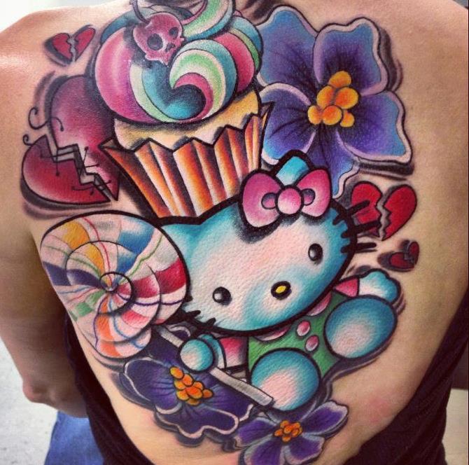 54+ Sugar Skull Cupcake Tattoos Ideas With Meaning