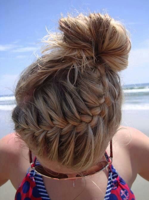 Perfect for the beach! | Cute Hairstyles | Pinterest | Beach, Beach