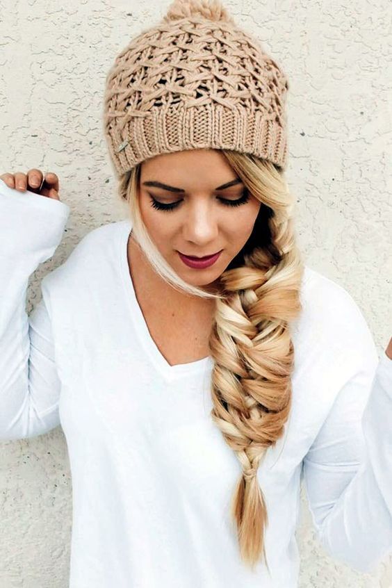 Mane Addicts Best Beanie Hairstyles To Try This Winter For Cute