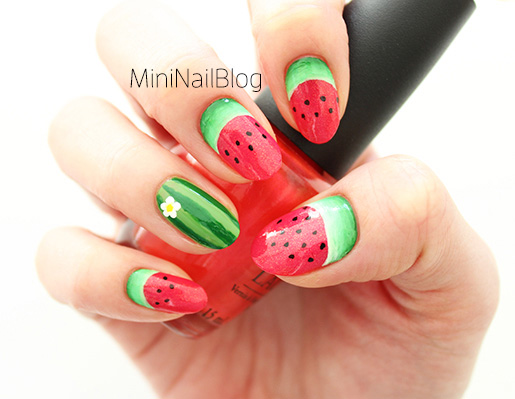 Watermelon Nail Art | nailbees