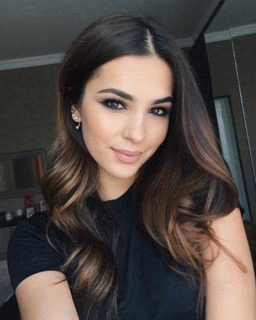 41 Incredible Dark Brown Hair With Highlights (Trending for 2019)