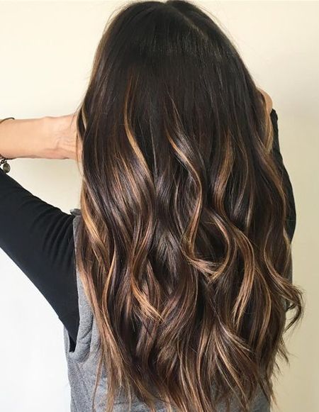 Balayage Dark Brown Hair Color Ideas for Spring Season 2018 | Hair