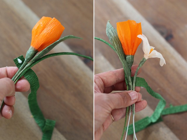 Picture Of Delicate DIY Paper Flower Crown 37