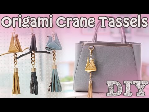 ➳ DIY: Origami Bag Charm (Holiday Gifts) - YouTube
