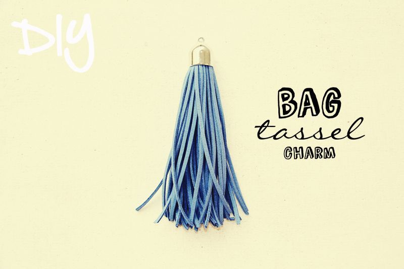 DIY Bag Tassel Charm | Fabric: Patterns - Accessories | Pinterest